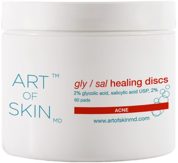 art of skin md glycolic salicylic healing discs