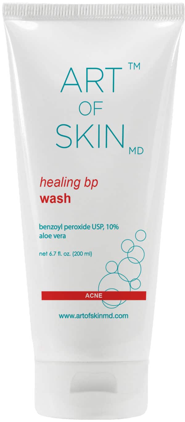 art of skin md healing benzoyl peroxide wash