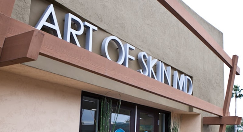 Art of Skin MD front fascade solana beach san diego california
