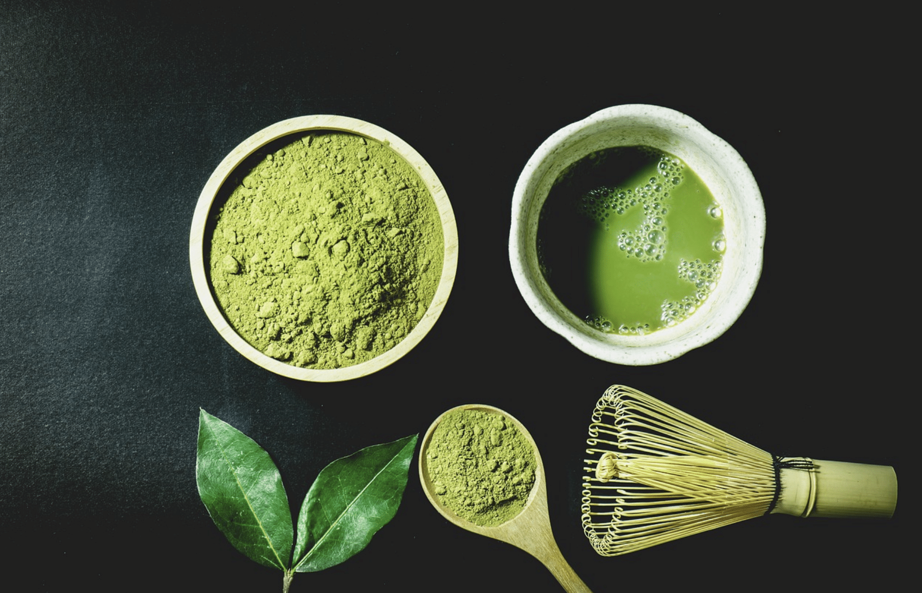 matcha green tea skin health
