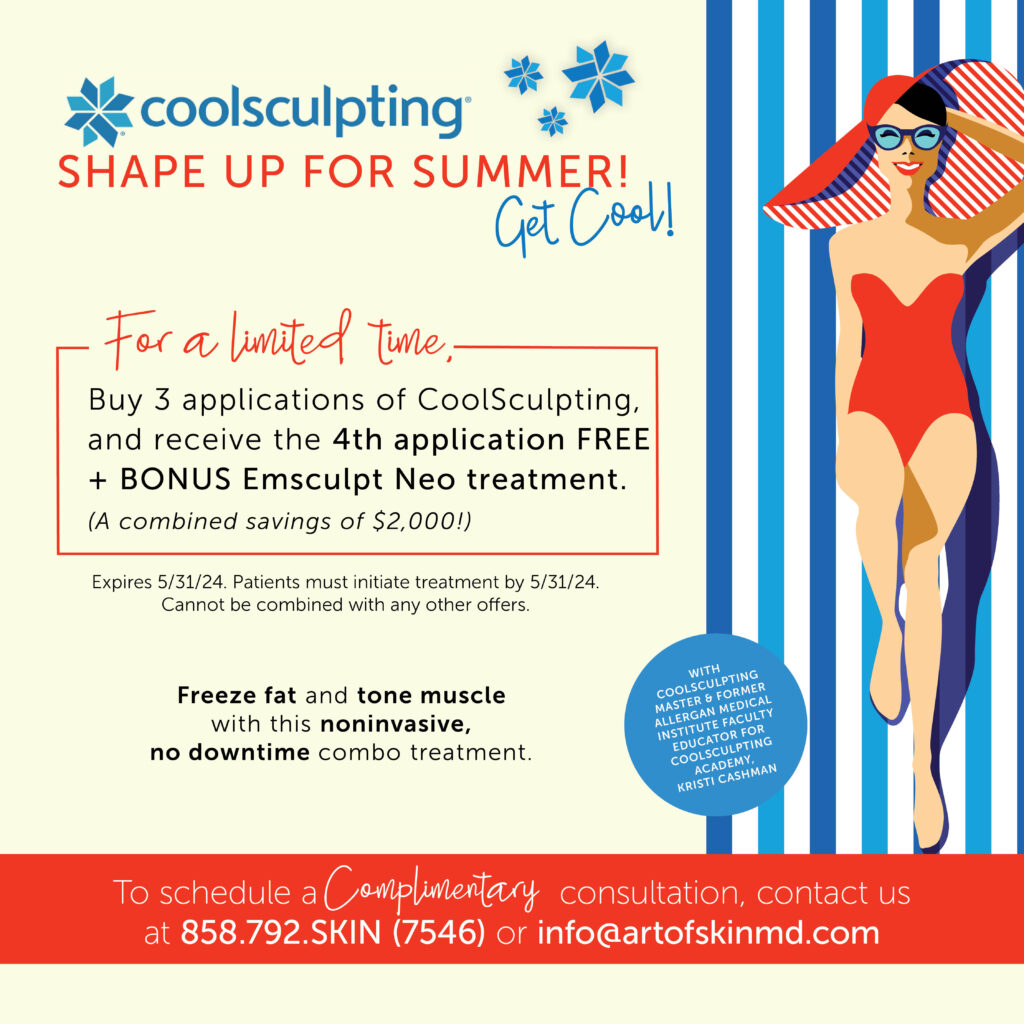 art of skin md Coolsculpting special sale
