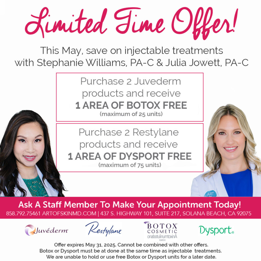 art of skin md san diego injectables special offer