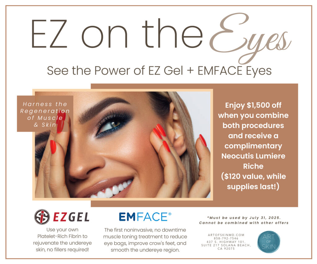 art of skin md ez gel prf emface eyes special offer