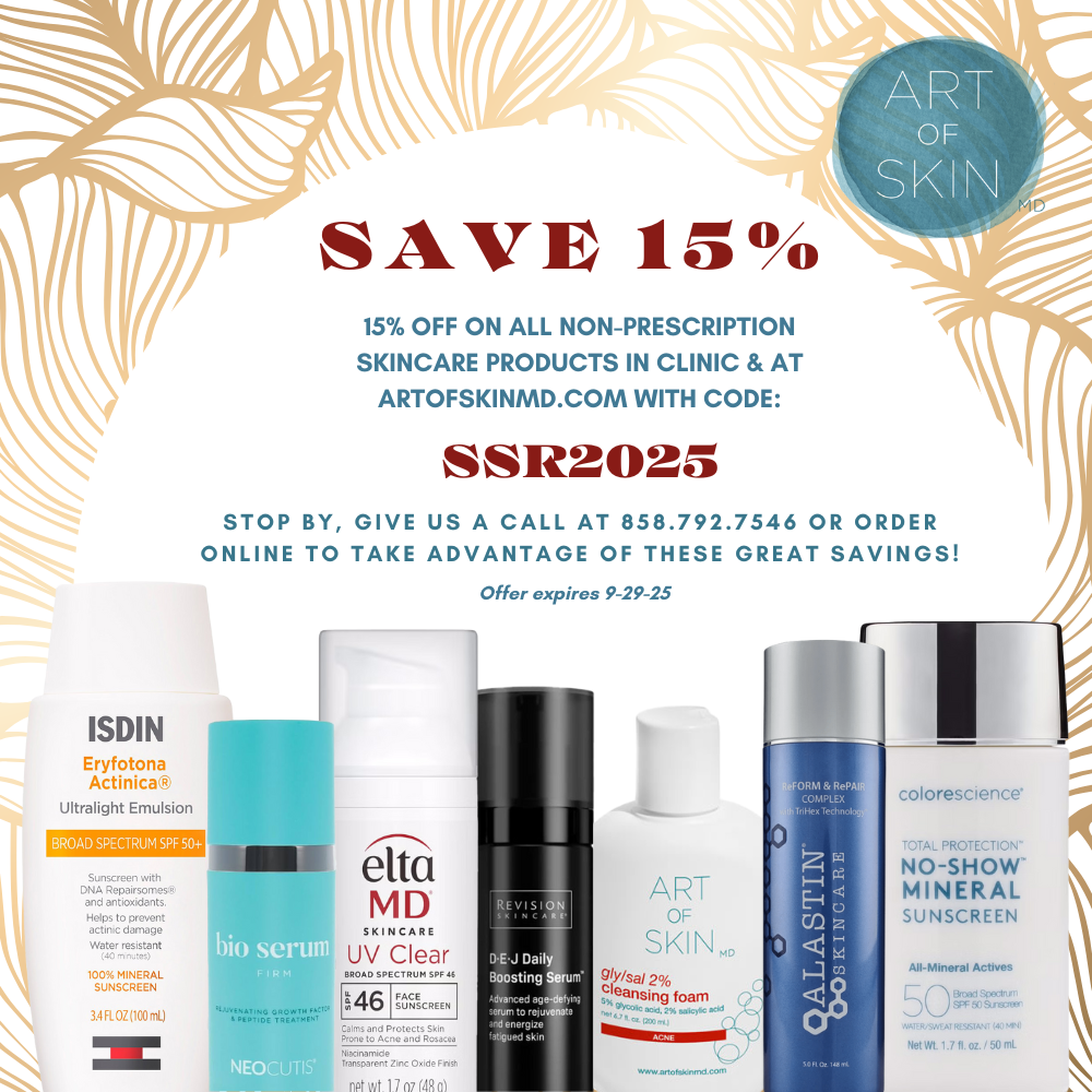 art of skin md skincare sale san diego