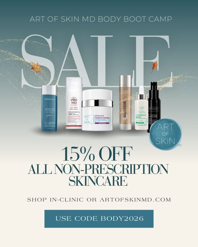 Art of skin md skincare sale 15% off