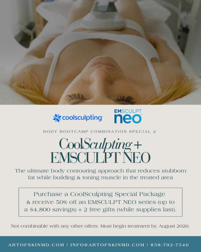 art of skin md body contouring special offers 2026 coolsculpting and emsculpt new