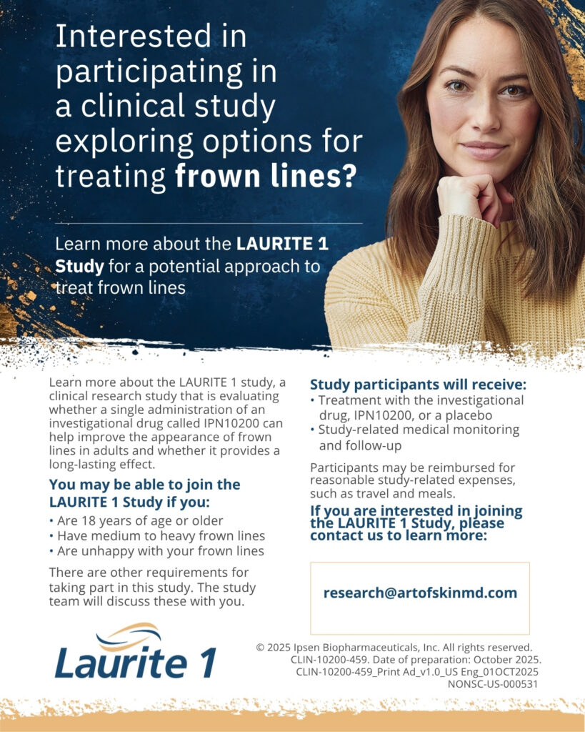 art of skin md laurite study san diego