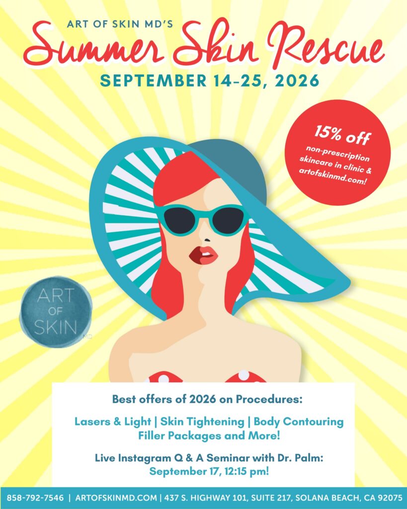 dr melanie palm skincare event 2026