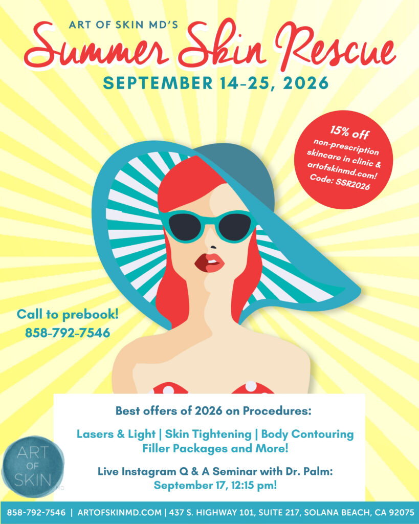 dr melanie palm skincare event 2026